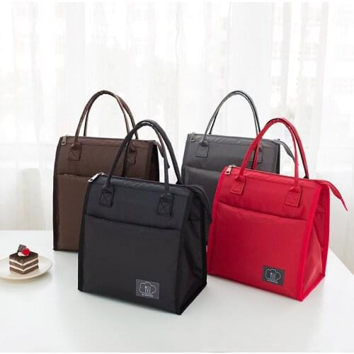 New Lunch Bag Fresh Insulation Cold Bales Thermal Oxford Waterproof Convenient Leisure Cute Flower Cartoon Tote Bolso