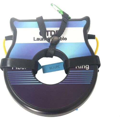 New OTDR Dead Zone Eliminator,Fiber Rings ,Fiber Optic OTDR Launch Cable Box 500m 1km SM 1310/1550nm
