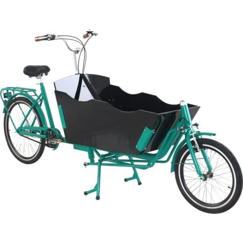 Pedal or electric cargo bike 2 wheel with 250w motor EU popular