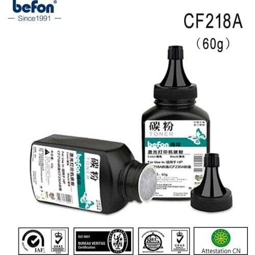 Befon 218A Powder Compatible for HP CF218A CF218 218 218A Toner Powder m104a 104 m106w 106 wm132a m132nw m132fn 132 m130fn 130