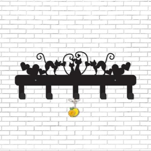 Rsanart Cats Metal Wall Hanger