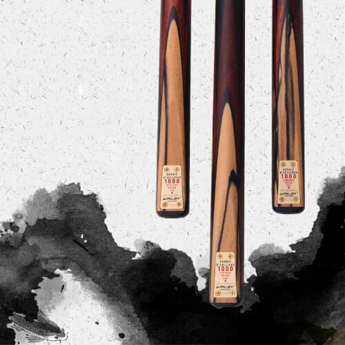 RILEY RCENT-101 High-end Handmade 9.5mm One Piece Billiard Snooker Stick Cue Limited to 1000 Professional with Case Extension