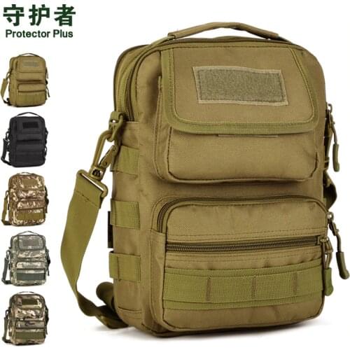 Tactical Shoulder Bag Protector Plus K302 Sports Bag Camouflage Nylon Military Outdoor Hiking Bag Ipad Bag