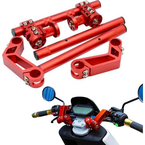 Motorcycle Steering Magic Handlebar System 7/8" 22mm Universal Adjustable Handle Bar for 125cc Pit Dirt Bike Scooter