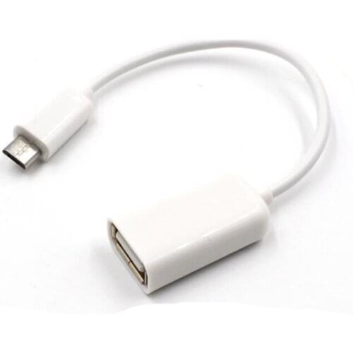 15cm Mobile Phone MP4 Micro USB To Female USB Host Cable OTG Mini USB Cable for Tablet PC MP5 player