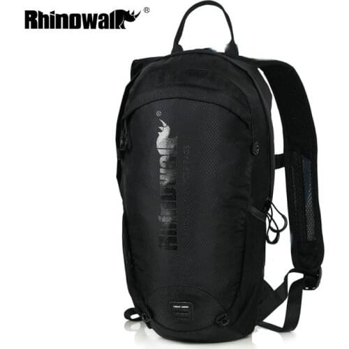 RHINOWALK Cycling Backpack 12L Waterproof Riding Ultralight Bicycle Bags Nylon Breathable Cycling Bag+2L Water Bladder 2 Colors