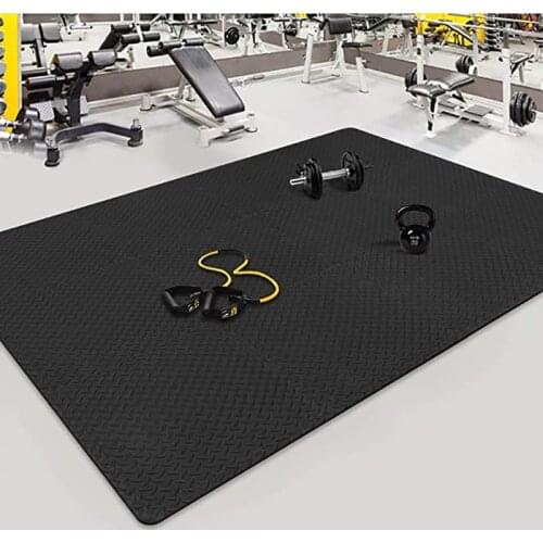 Sport Yoga Mat with EVA Foam Interlocking Tiles for MMA, Exercise, Pilates, Gymnastics and Home Gym Protective Flooring Carpet