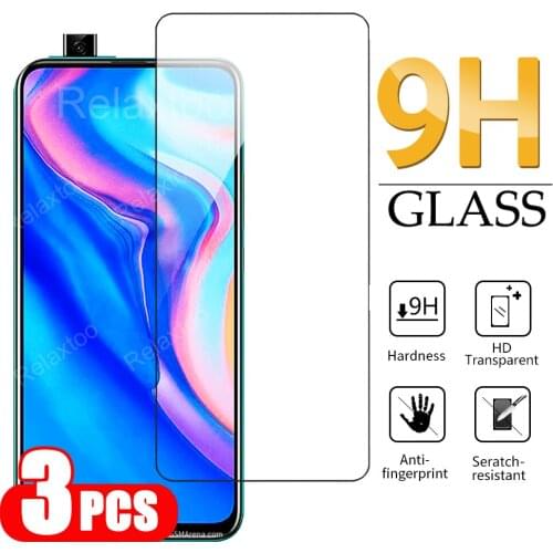 3PCS Protective glass on for Huawei Y9 Prime 2019 Screen Protector for Huawei Y5p Y6p Y7p Y8p Tempered Glass for Y9 Prime film