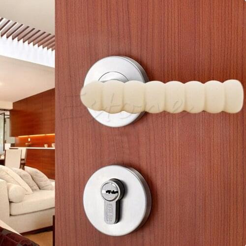 Care Baby Child Doorknob Pad Case Spiral Anti-collision Door Handle Protective Sleeve Convenient