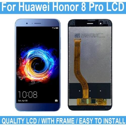 5.7" For Huawei Honor 8 Pro Digitizer Replacement Display For Honor V9 Nova Pro LCD Display Touch Screen With Frame +100% Tested