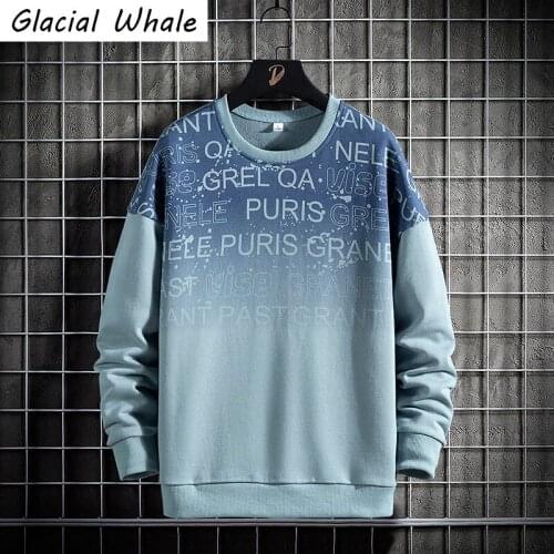 Glacial whale Men's Sweatshirts With Collar