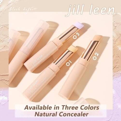JILL LEEN 3 Colors Concealer stick Face and Eyes Concealer Foundation Double Duty Beauty Shape Moisturize Contour Cosmetic