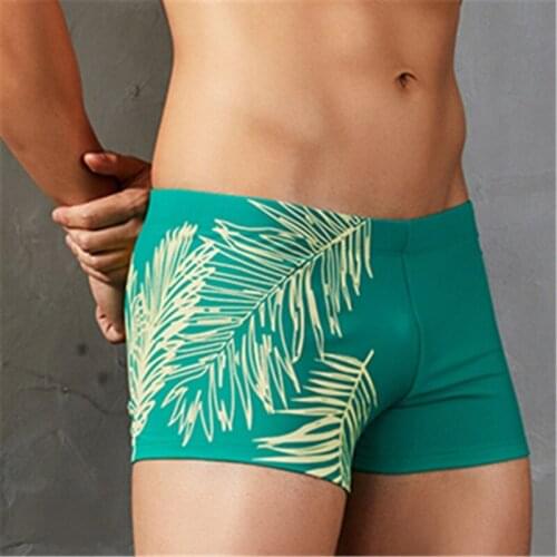 Summer Man Swimming Trunks Briefs Star Low-Waist Sexy Man'e Swimwear Beach Bikini Men Swimsuits Quick Dry Male