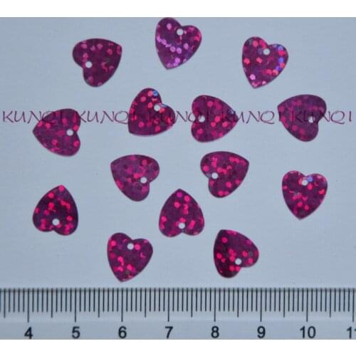 New!! 10mm wholesale Flat Heart Shape Loose Sequin Paillette Sewing,Wedding Craft,Women Kids DIY Garment Accessory