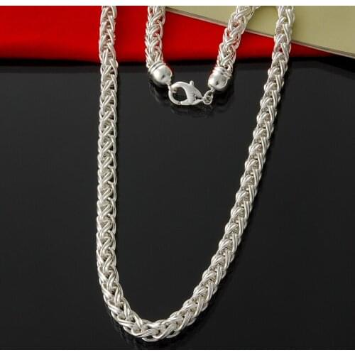 Wholesale! Fashion jewelr, N925 Silver color necklace , HN 1933