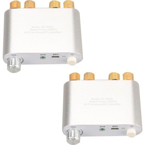 Bluetooth 5.0 AUX USB TPA3116 Digital Power Amplifier Board Speaker Stereo Audio AMP Module