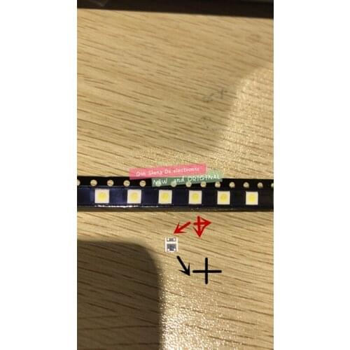 200pcs LED 3535 3537 LED TV Backlight High Power 1.2W 6V Cool white LED Backlight For SHARP LED LCD TV Backlight Application new