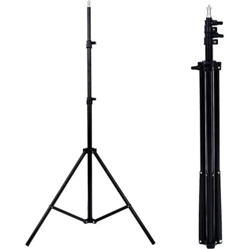 Fusitu Professional Photo 2.2M Light Stand Tripod With 1/4 Screw Head For Photo Studio Video Flash Umbrella Reflector Lighting