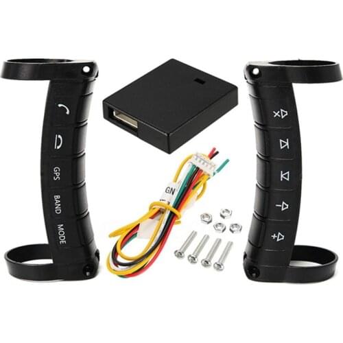 Universal Car steering wheel Button Remote Control Multi-function Remote Control Wireless DVD Control Navigation Stereo 10 keys