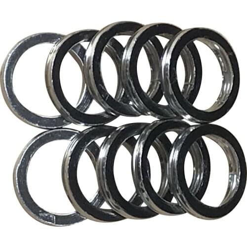2pcs 55X47X5 exhaust pipe muffler gasket for ATV mower generator motorcycle