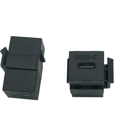 USB C Type C Female to Female socket panel mount Adapter