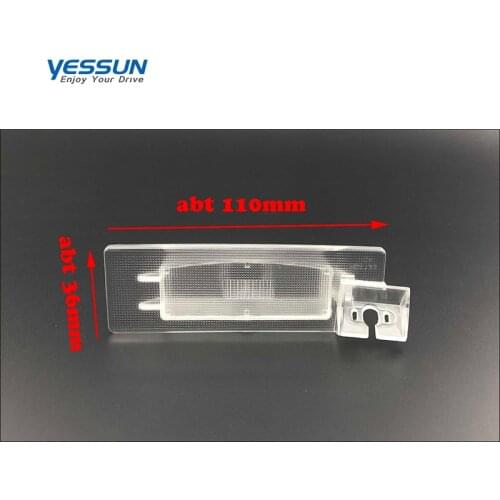 Yessun Rear View Camera Bracket Plate Lights Mount For Kia Magentis MG 2006 2009 2010 license plate light bracket/camera shell