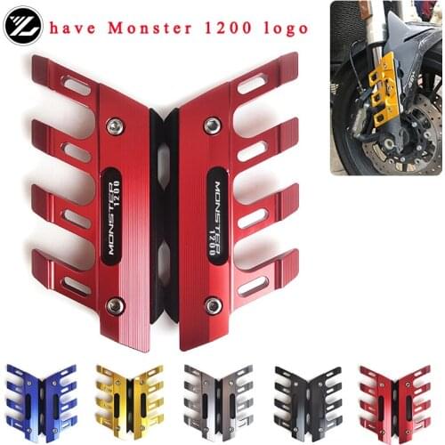 Motorcycle Accessories Front Brake Disc Caliper Protector Cover For DUCATI MONSTER 1200/S/R 2014-2018 2017