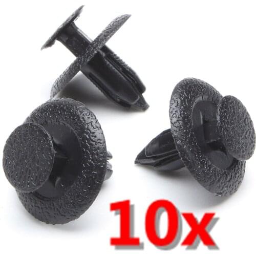 10pcs Interior Rivet Trim Fastener Clips For Mazda Trim Panels Fascias Lining Door GJ2168885 GJ21-68-885B-02 GJ21-68-885