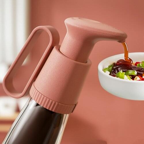 Sauce Press Pump Head Reusable 1 Set Universal Separable Press Pump Head ABS Head Moisture-proof Kitchen Supplies