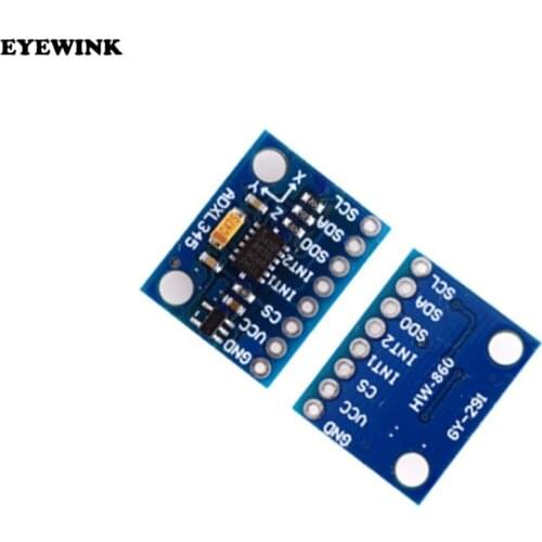 1PCS GY-291 ADXL345 3-Axis Digital Acceleration of Gravity Tilt Module AVR ARM MCU Ar