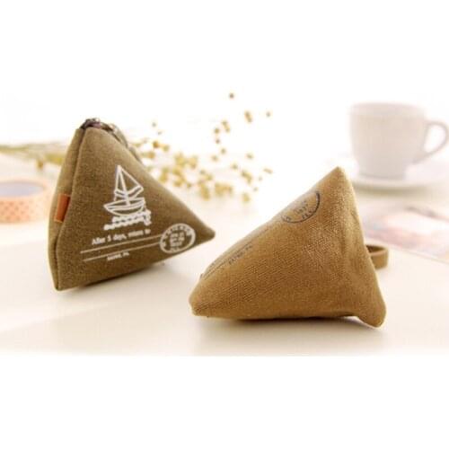 70PCS / LOT Exquisite Creative Retro Lovely Dumplings Zero Purse Women Card Bag Coin Storage Bag Festival Gifts