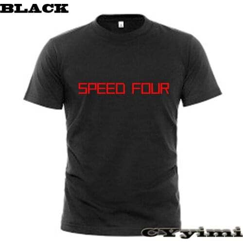 For Triumph SPEED FOUR T Shirt Men New LOGO T-shirt 100% Cotton Summer Short Sleeve Round Neck Tees Male