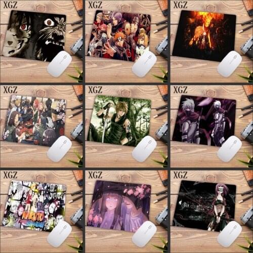 XGZ Naruto Anime Mouse Pad High Quality Washable Gamer Computer Keyboard Mouse Mat PC Gaming Best Cool Size 22X18CM Mouse Pad