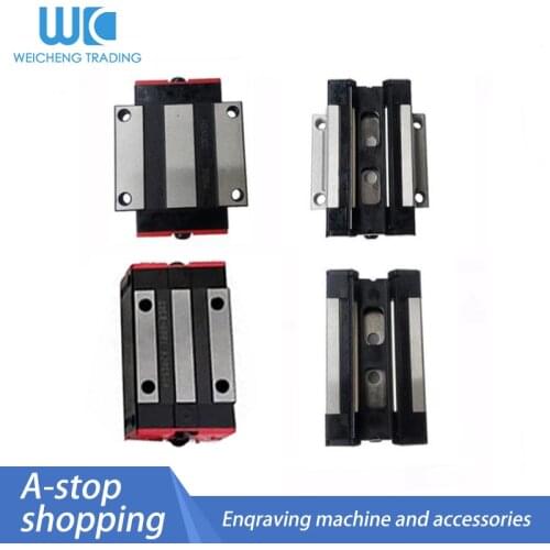Linear rail block HGH20CA HA HGW20CC HC EGH20CA EGW20CC low resistance/lengthen/steel slider for HR HGR20 EGR20 guide CNC parts