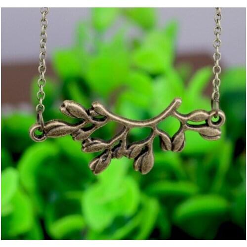 N330 Fashion jewelry creative simple alloy bronze branches