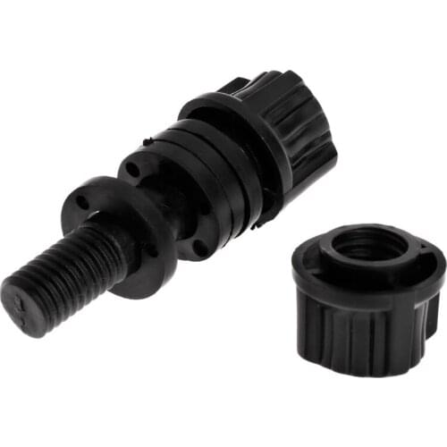 One Set Black Plastic Searchcoil Screw and Washers Metal Detector Accessories Instruments and Apparatus