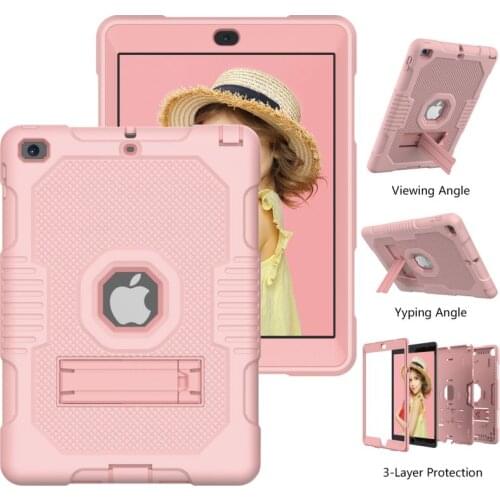 Original Shockproof Case for New iPad 9.7"2018 2017 Kids Armor Heavy Duty Silicone Hard Protective Tablet Cover