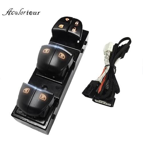 For Nissan X-Trail 2016 Murano 2015 2019 Front Left Master Electric Power Window Switch Car Intelligent Glass Regulator Button