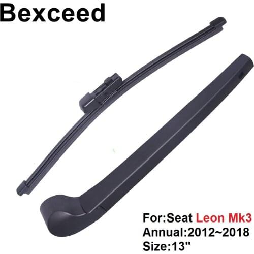 Rear Wiper Blade for Seat Leon MK3 Bexceed of Car Windscreen Windshiend 2012 2013 2014 2015 2016 2017 2018 2016