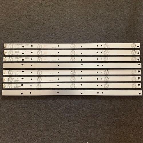 479mm 8pcs LED Strip For PHILIPS 50'' JS-D-JP5020-A51EC B51EC D50-F2000 LED50FHDS