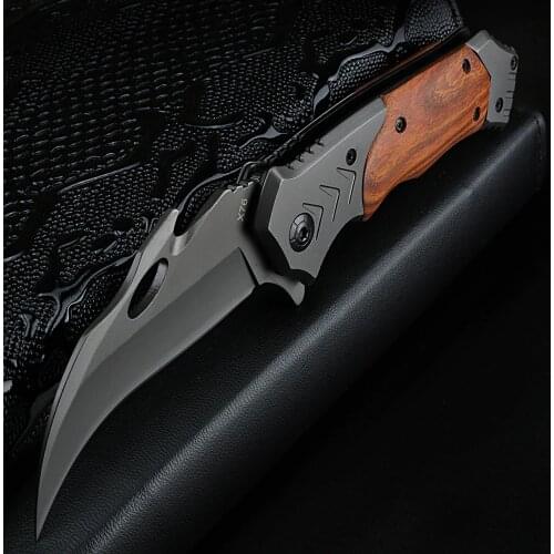 XUANFENG outdoor knife folding knife camping high hardness knife tactical portable knife wild survival claw knife