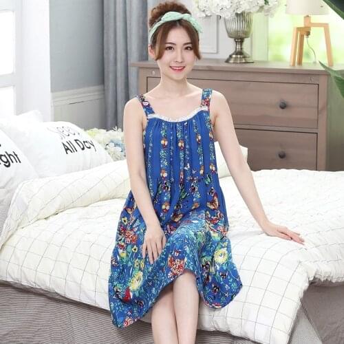 Oversize Women nightgowns Sexy Cotton Summer Sexy Nightgown Sleepshirts Sleepwear Lounge Casual Nightwear Female Dress