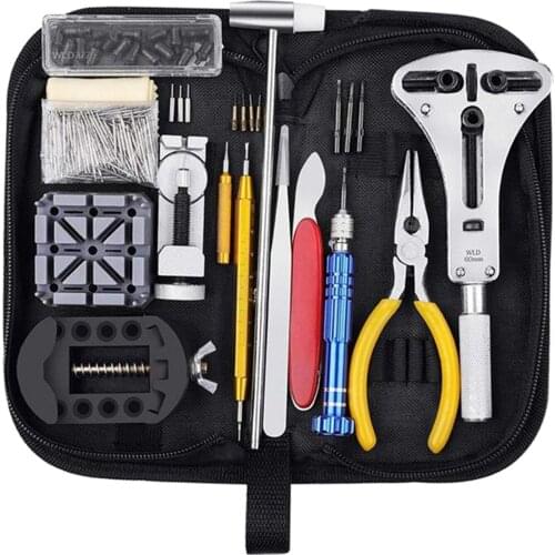 168Pcs Watch Band Case Remover Opener Holder Wrench Screwdriver
