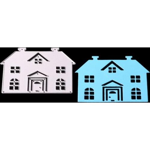 2018 House Metal Cutting Dies for scrapbooking Stencils for Craft Paper DIY new die cut Template