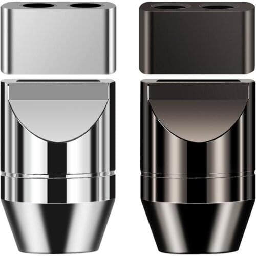 5PCS Headphone Splitter 6.8mm To 3.4mm Splitter Slider DIY Audio Connector Aluminum Alloy Slider 8 Strands Headset Cable Adapter