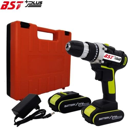 21V Lithium-ion Battery Cordless Electric Hand Drill Hole Electric Screwdriver Driver Wrench Power Tools