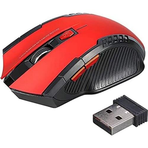 2.4GHz Wireless Gaming Mouse, USB Receiver, Wireless Optical Mouse for Home Office Computer Mouse