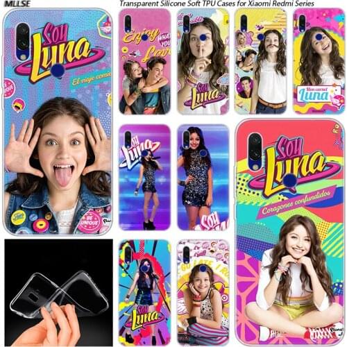 Hot Soy Luna Soft Silicone Case for Xiaomi Redmi K20 7 7A 5 5Plus 6 6A S2 Note 8 7 6 5 Pro Fashion Cover