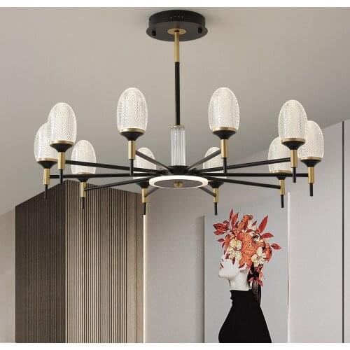 Flowers Glass Ball Chandelier Ceiling Light Home Dining Room Bedroom Kitchen Lamp Meal Hanger Interior Lighting Decoration