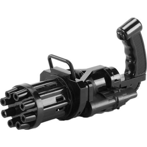 Kids Bath Toys Bubble Gum Machine Toys For Children Plastic Machine Toy Boy Bubbles For Kid Gatling Bubble Machine